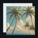 Tarjeta Festiva Aloha de viajes hawaianos de estilo vintage desde<br><div class="desc">Carnaval - Aloha Honolulu Caribbean Travel Artworks - Publicidad en Hawái</div>