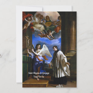 Tarjeta Festiva Aloysius de Gonzaga