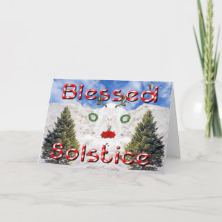 Tarjeta Festiva Alter de una bocanada