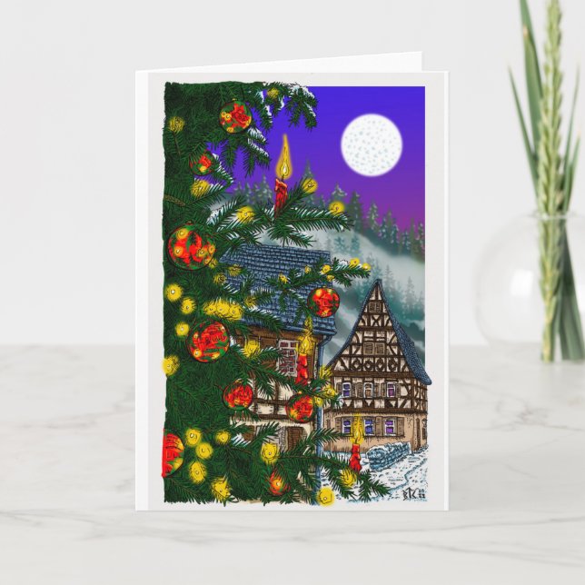 Tarjeta Festiva Altstadt Heppenheim (Anverso)