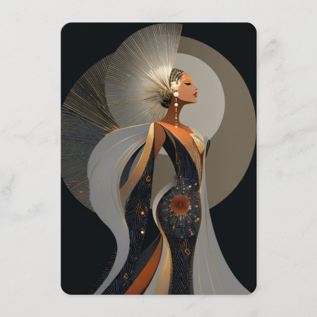 TARJETA FESTIVA ALWAYS ELEGANT #10 (Anverso)