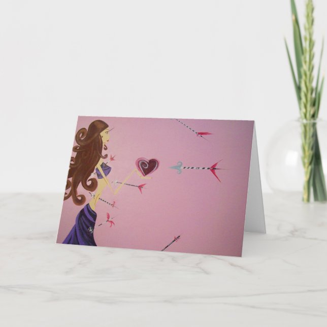 Tarjeta Festiva Ama el último intento (Anverso)