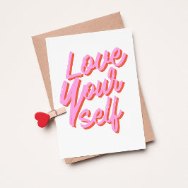 Tarjeta Festiva Ama tu Día de San Valentín