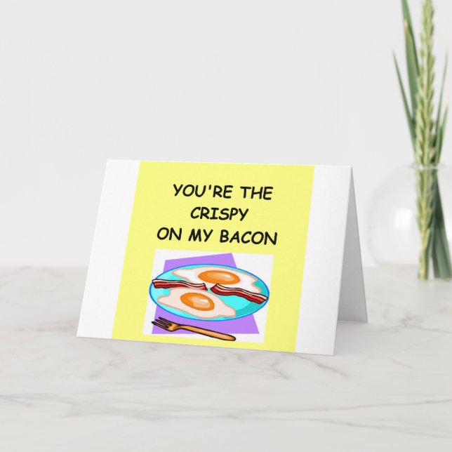 Tarjeta Festiva Amante del TOCINO (Anverso)