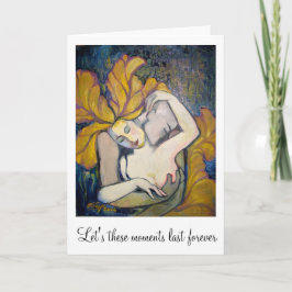 Tarjeta Festiva amantes