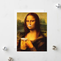 Amantes de la cerveza Mona Lisa