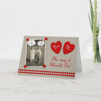 Tarjeta Festiva Amantes del el día de San Valentín