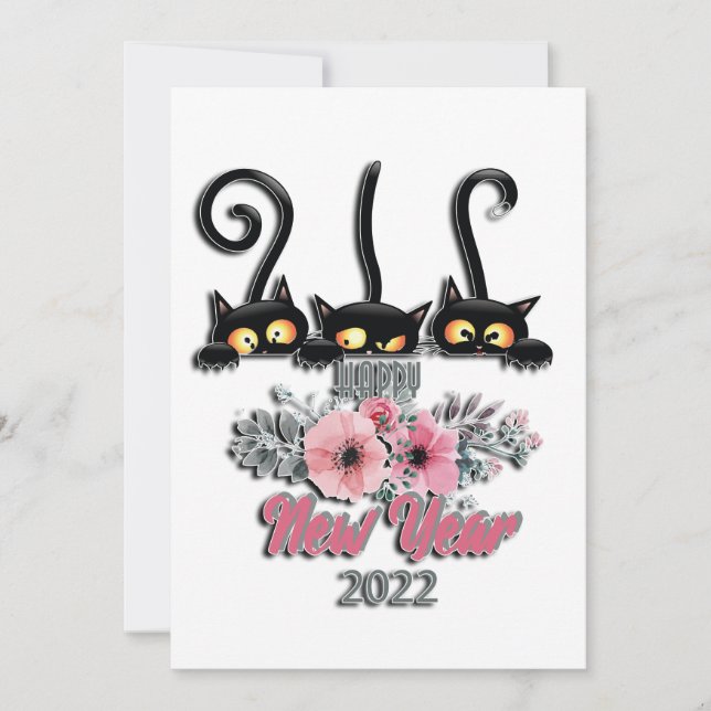 Tarjeta Festiva Amantes del felino 2022 (Anverso)