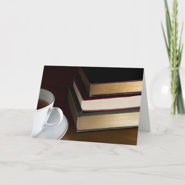 Tarjeta Festiva Amantes del libro (Anverso)