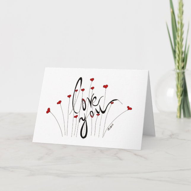 Tarjeta Festiva Amar (Anverso)