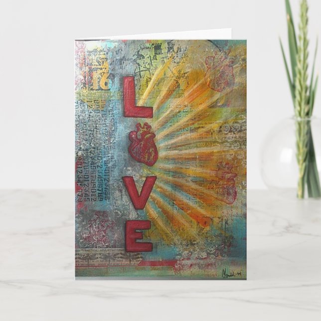 Tarjeta Festiva Amar (Anverso)