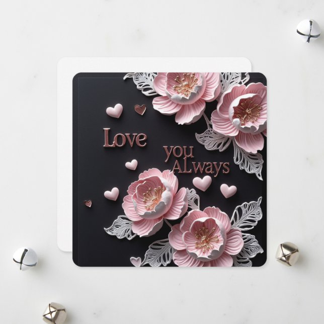 Tarjeta Festiva Amar siempre las cartas (Anverso/Reverso In Situ)