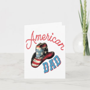 Tarjeta Festiva American Dad Vaquero