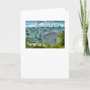 Tarjeta Festiva Americana - la atracción emocionante