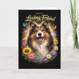 Tarjeta Festiva Amigo Cariñoso