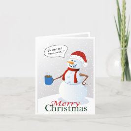 Tarjeta Festiva Amigos escarpados para siempre