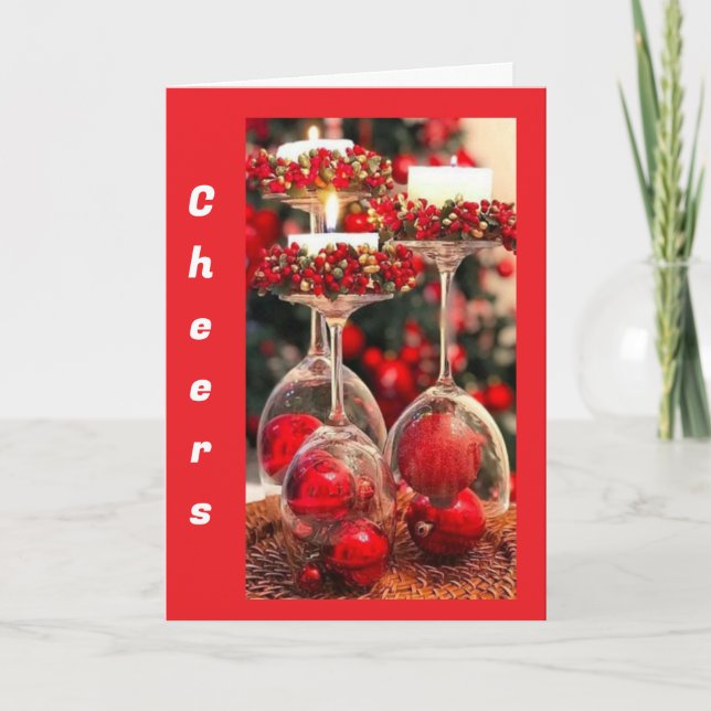 TARJETA FESTIVA AMIGOS PARA RECORDAR A "NAVIDADES" (Anverso)