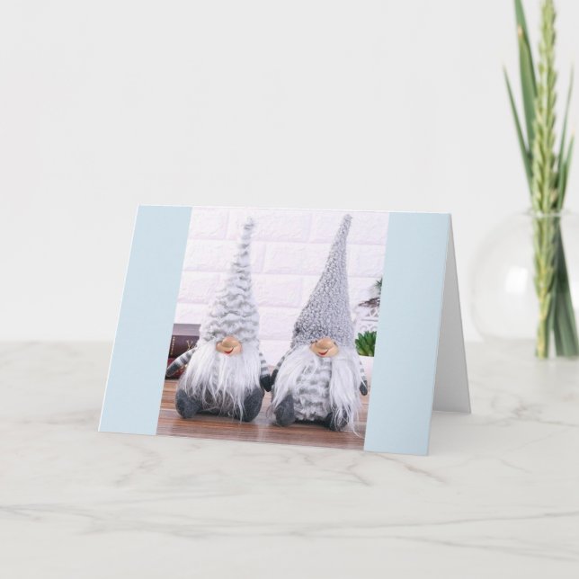 TARJETA FESTIVA **AMIGOS Y FAMILIA** DESEOS DE NAVIDADES (Anverso)