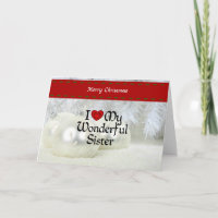 Amo A Mi Hermana Maravillosa, Navidades Blancos