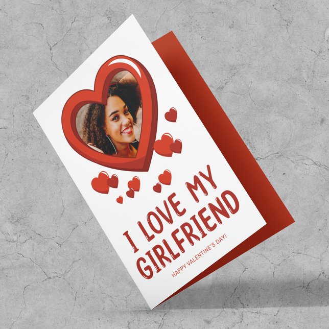 Tarjeta Festiva Amo a mi novia el El día de San Valentín (Subido por el creador)