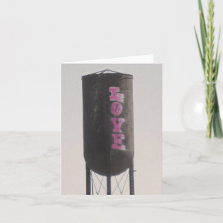 Tarjeta Festiva Amo el agua