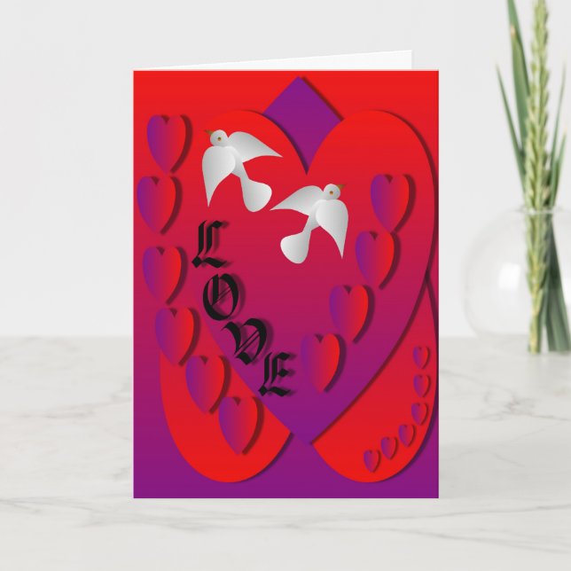 Tarjeta Festiva Amor (Anverso)