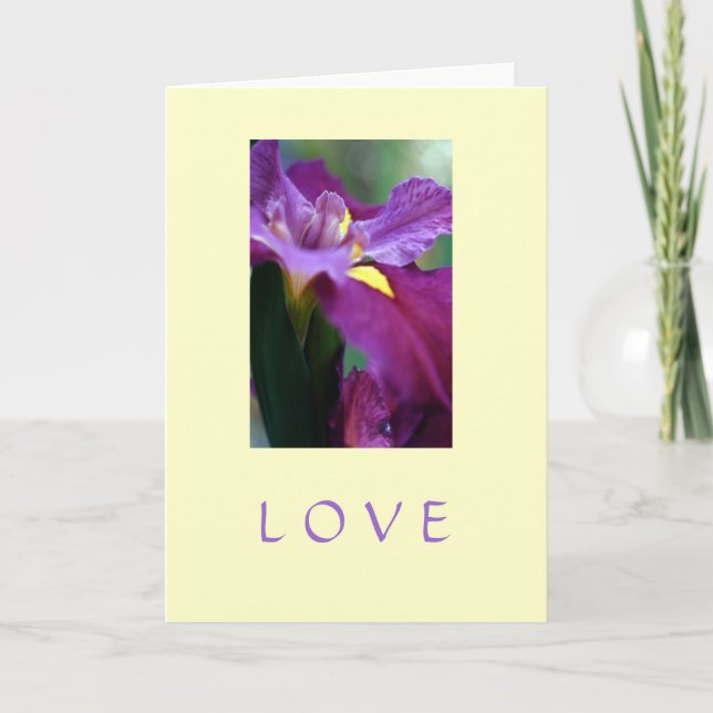 Tarjeta Festiva "Amor" (Anverso)