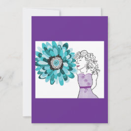 Tarjeta Festiva Amor a las flores