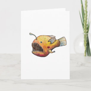 Tarjeta Festiva Amor a los peces angloparlantes