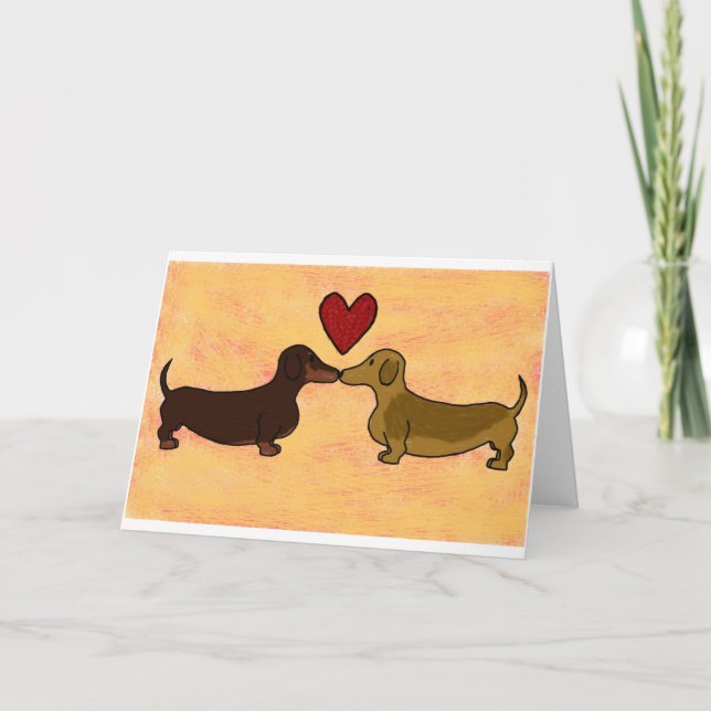 Tarjeta Festiva Amor adolescente (Anverso)