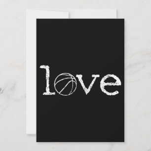 Tarjeta Festiva Amor al básquetbol