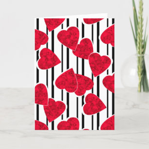 Tarjeta Festiva Amor, boda, día de San Valentín