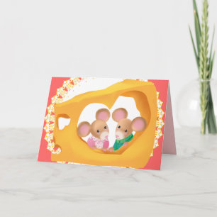 Tarjeta Festiva Amor caseoso