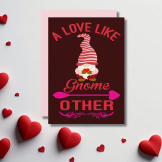 Tarjeta Festiva Amor Como Gnome Otros Valentines