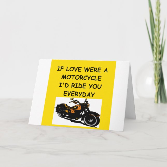 Tarjeta Festiva amor de ciclista (Anverso)