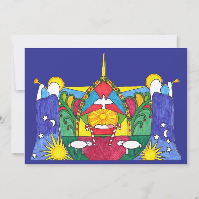 Tarjeta Festiva Amor de Dios (Anverso)