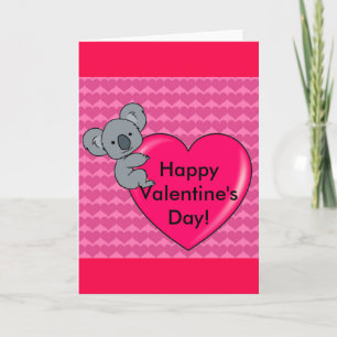 Tarjeta Festiva Amor de la koala