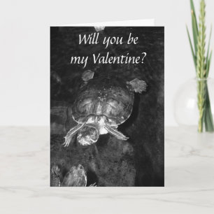 Tarjeta Festiva Amor de la tortuga