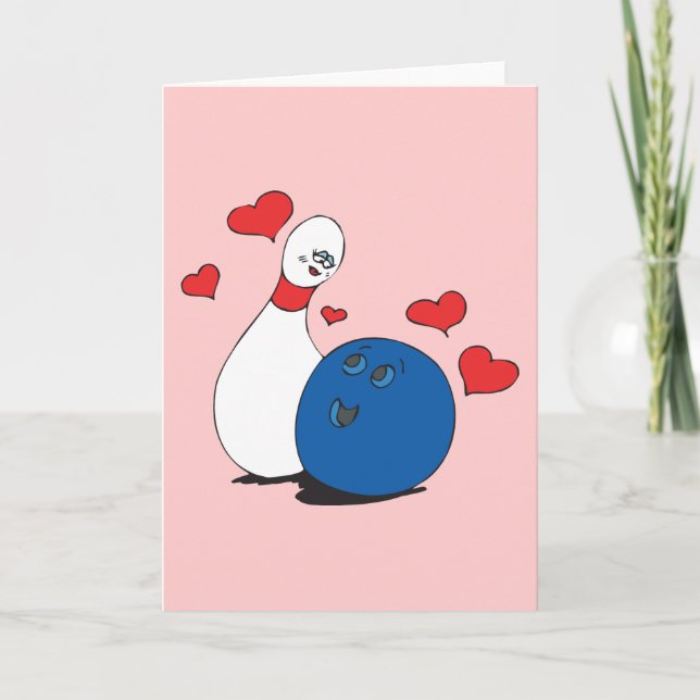 Tarjeta Festiva Amor de los bolos (Anverso)