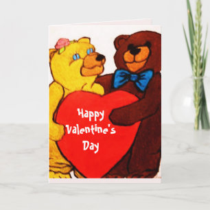 TARJETA FESTIVA AMOR DE SAN VALENTÍN ENORME 