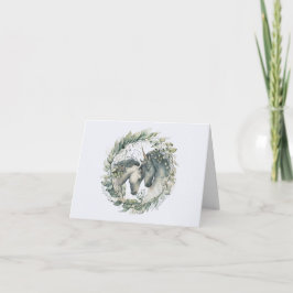 Tarjeta Festiva Amor de Unicornio
