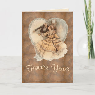 Tarjeta Festiva Amor del Victorian