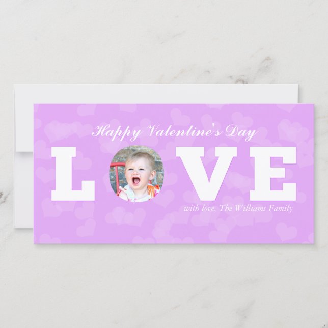 TARJETA FESTIVA AMOR | EL DÍA DE SAN VALENTÍN (Anverso)