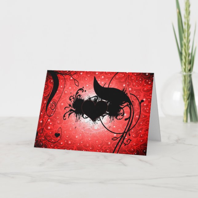 Tarjeta Festiva Amor enredado (Anverso)