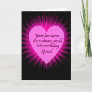 Tarjeta Festiva Amor especial