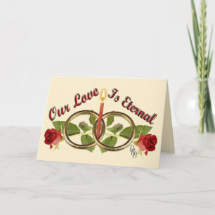 Tarjeta Festiva Amor Eterno