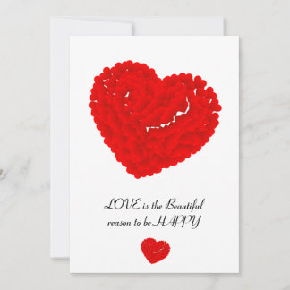 Tarjeta Festiva amor feliz hazlo tú mismo