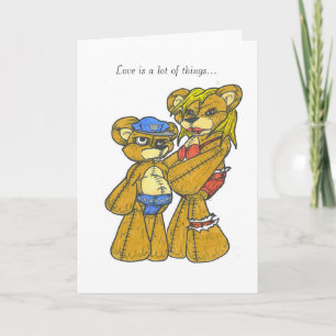 Tarjeta Festiva Amor Kinky