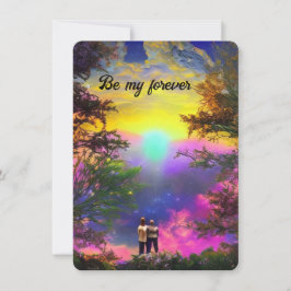 Tarjeta Festiva Amor para siempre