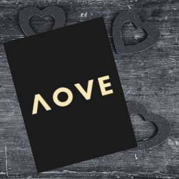 Tarjeta Festiva Amor personalizado Guay San Valentín Minimalista m